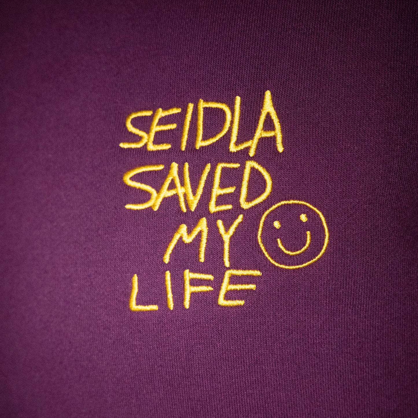 "SEIDLA SAVED MY LIFE" Sweater