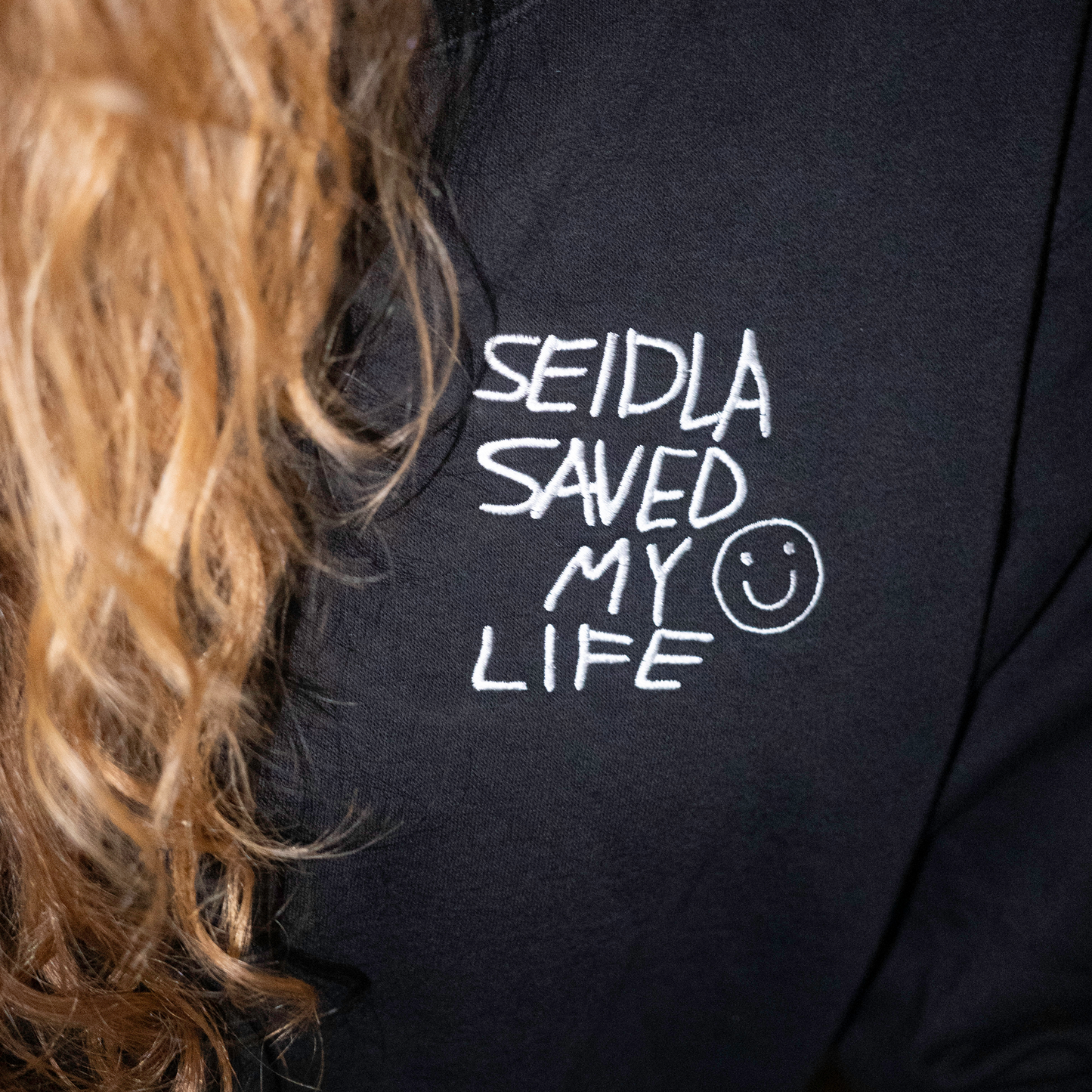 "SEIDLA SAVED MY LIFE" Sweater