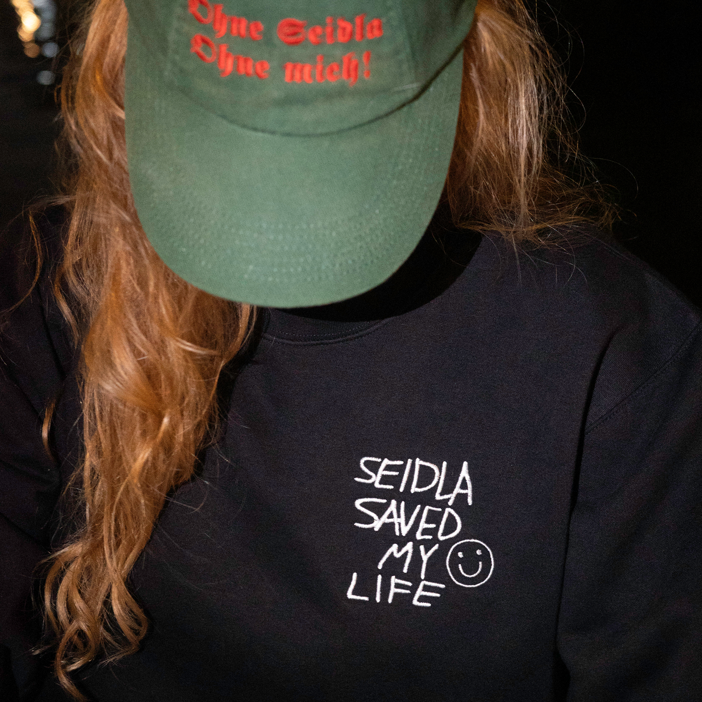 "SEIDLA SAVED MY LIFE" Sweater