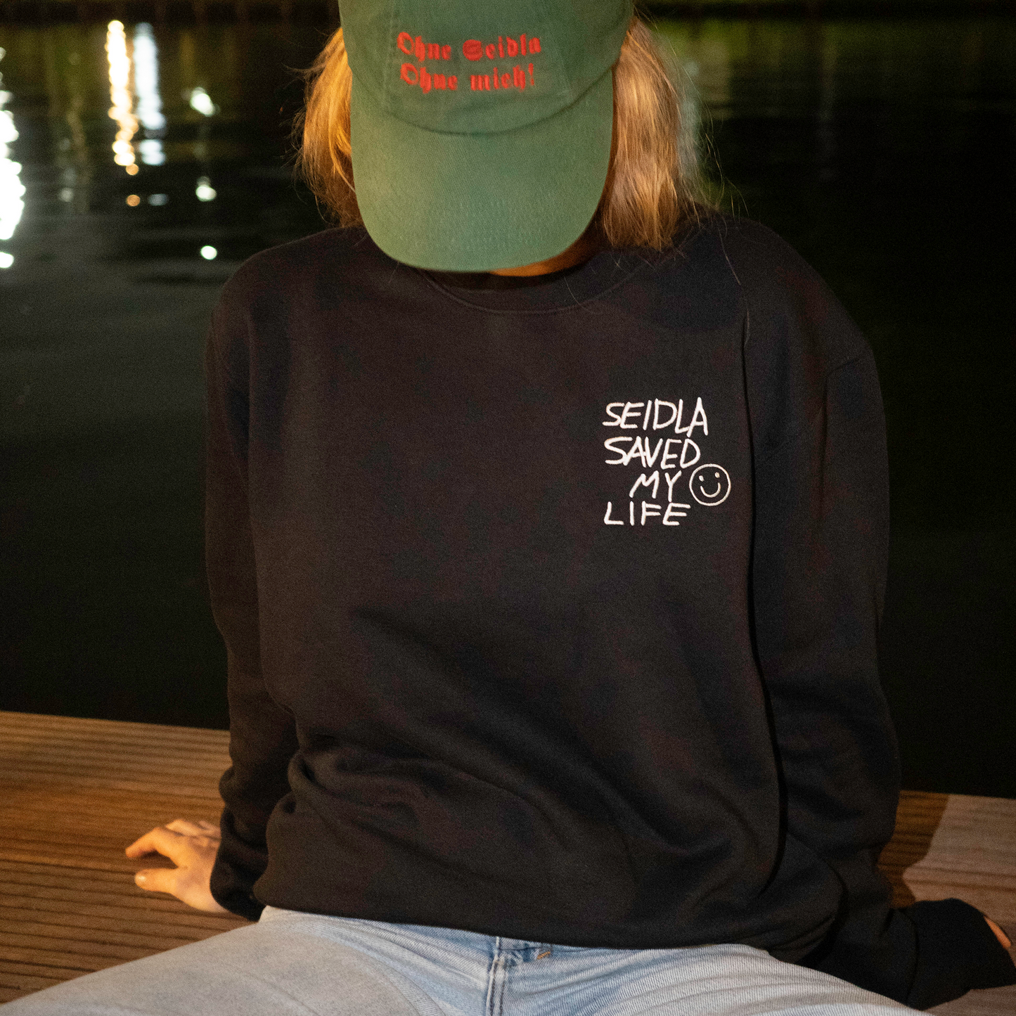 "SEIDLA SAVED MY LIFE" Sweater