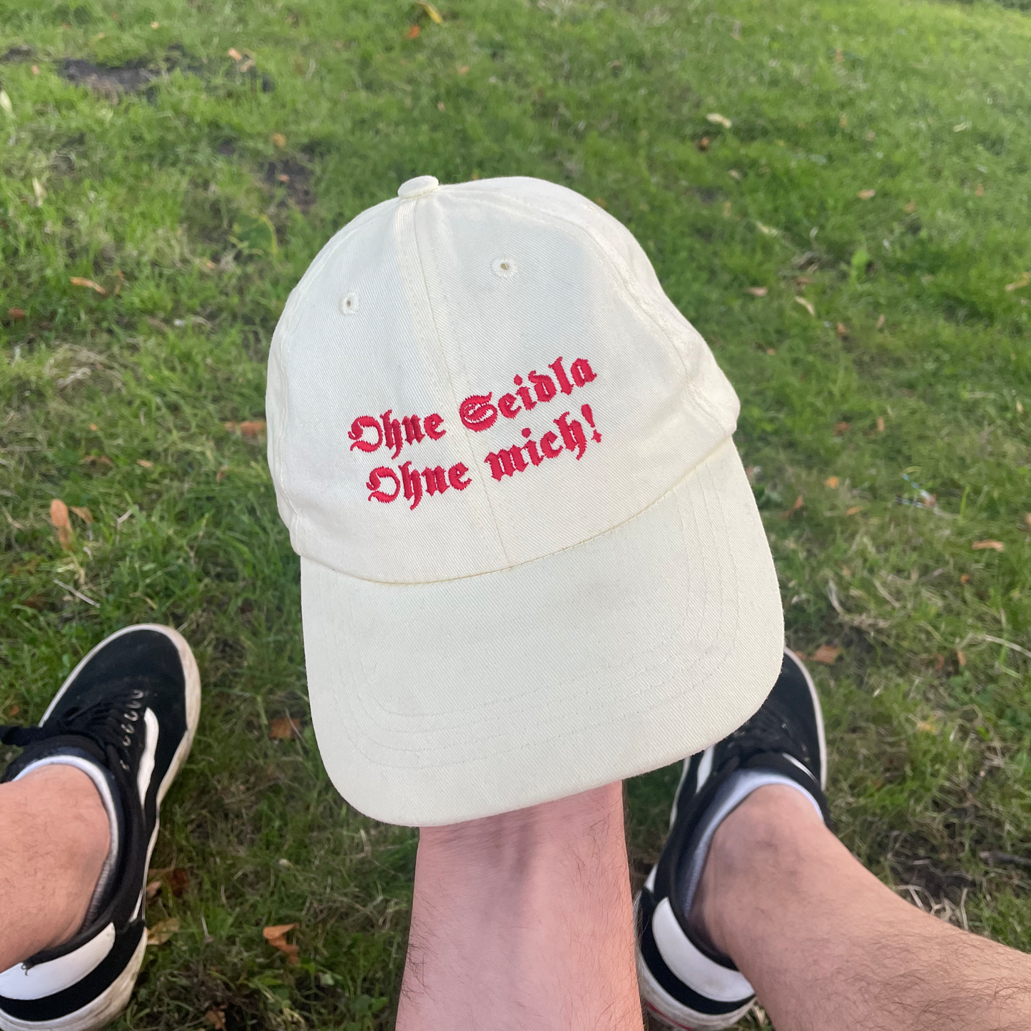 "Ohne Seidla Ohne Mich" Cap