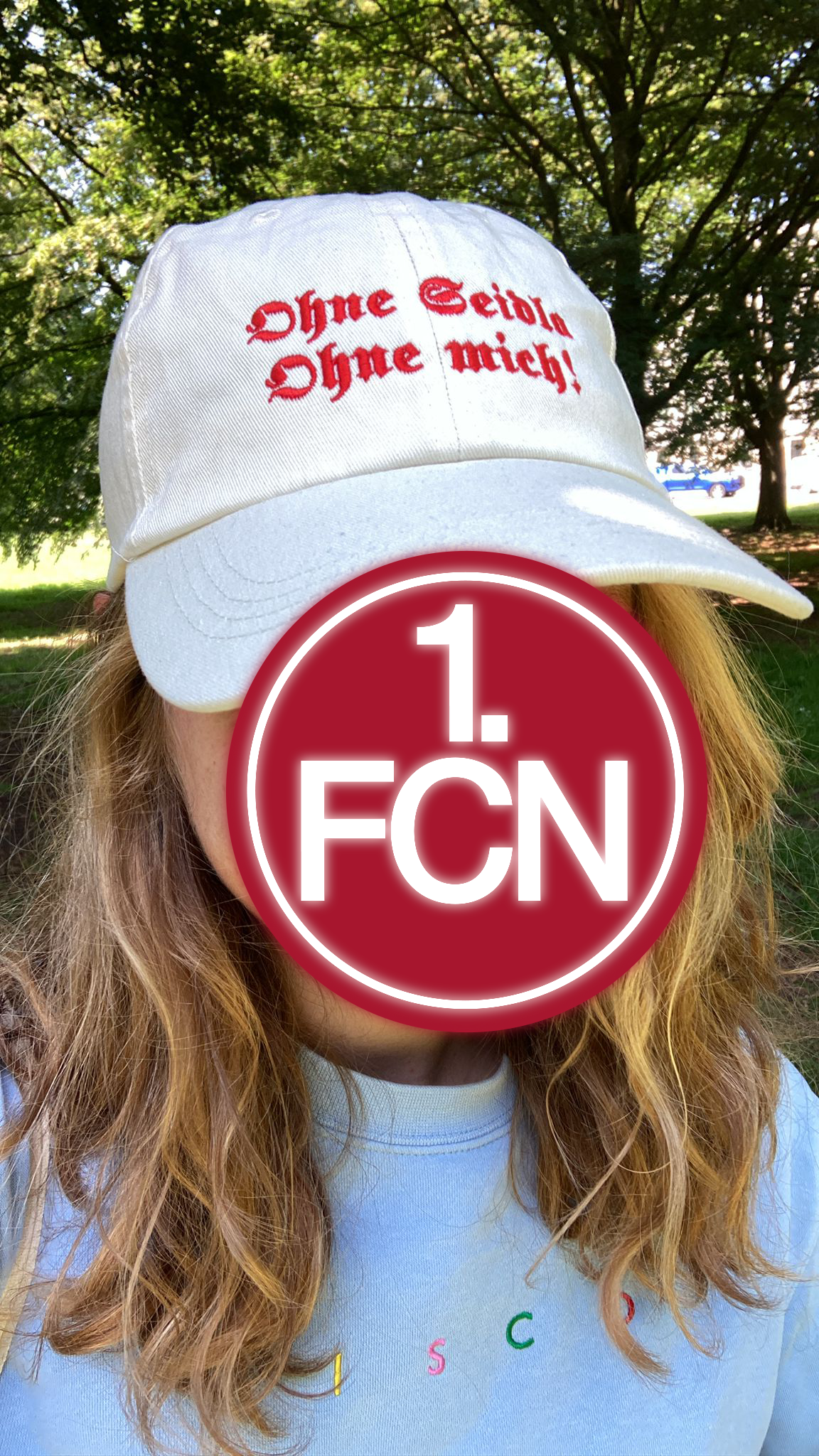 "Ohne Seidla Ohne Mich" Cap